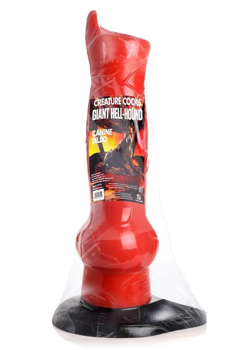 Creature Cocks Giant Hell Hound Canine Silicone Dildo - Image 2