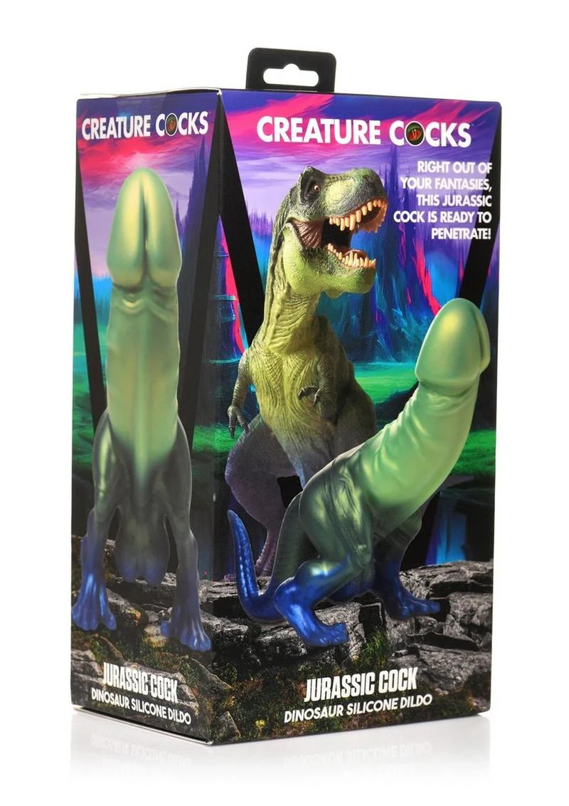 Creature Cocks Jurassic Dock Dinosaur Silicone Dildo - Image 2