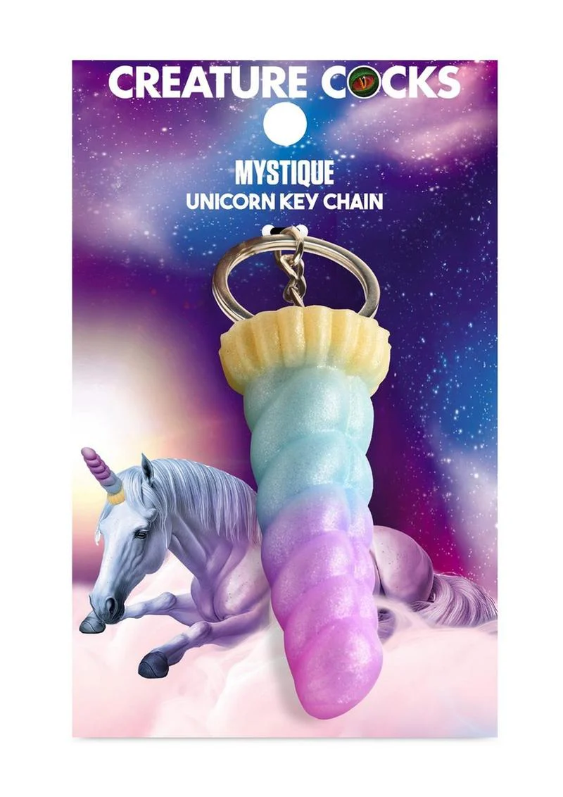Creature Cocks Mystique Unicorn Keychain - Image 2