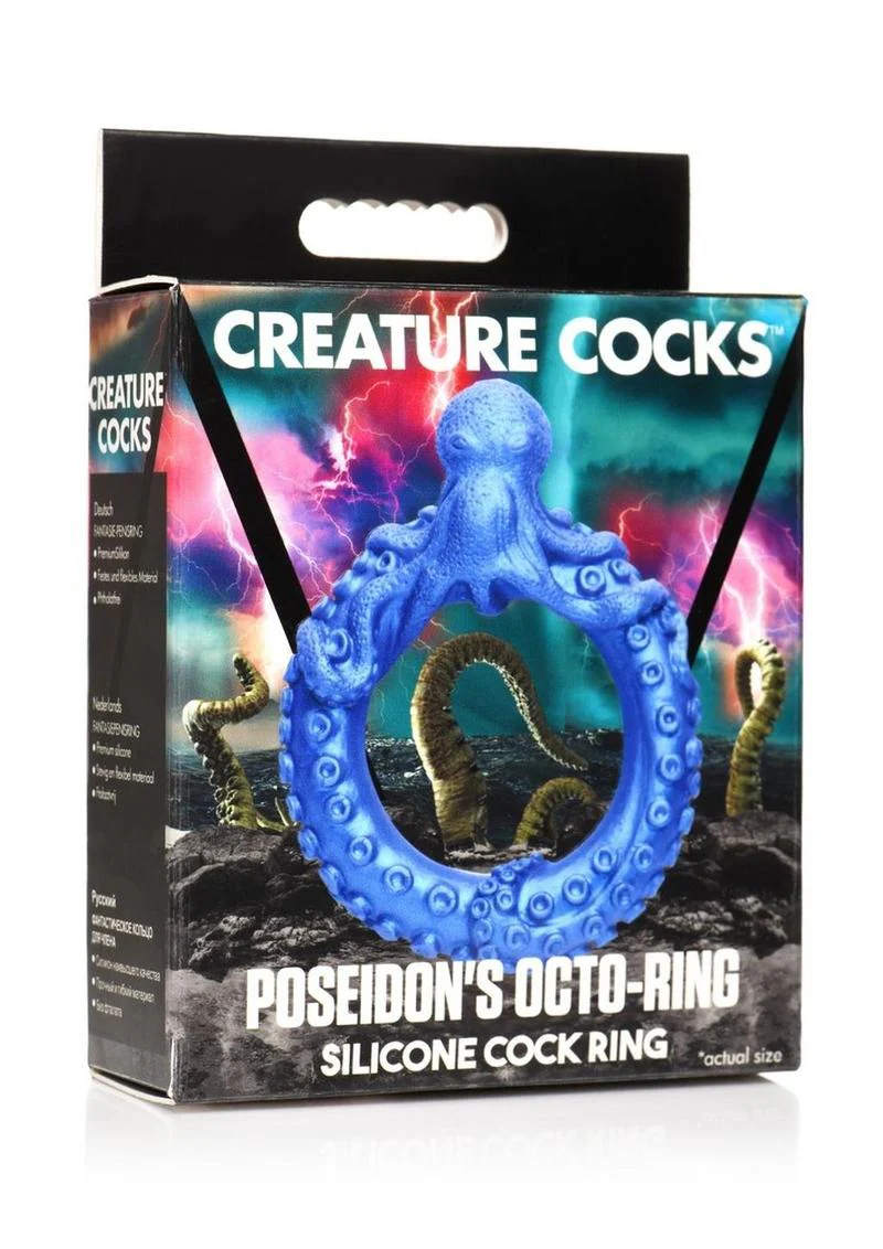 Creature Cocks Poseidon's Octo-Ring Silicone Cock Ring - Image 2