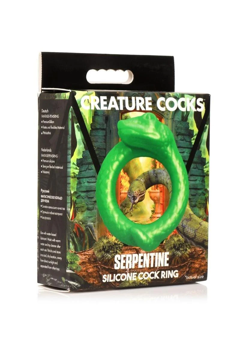Creature Cocks Serpentine Silicone Cock Ring - Image 2