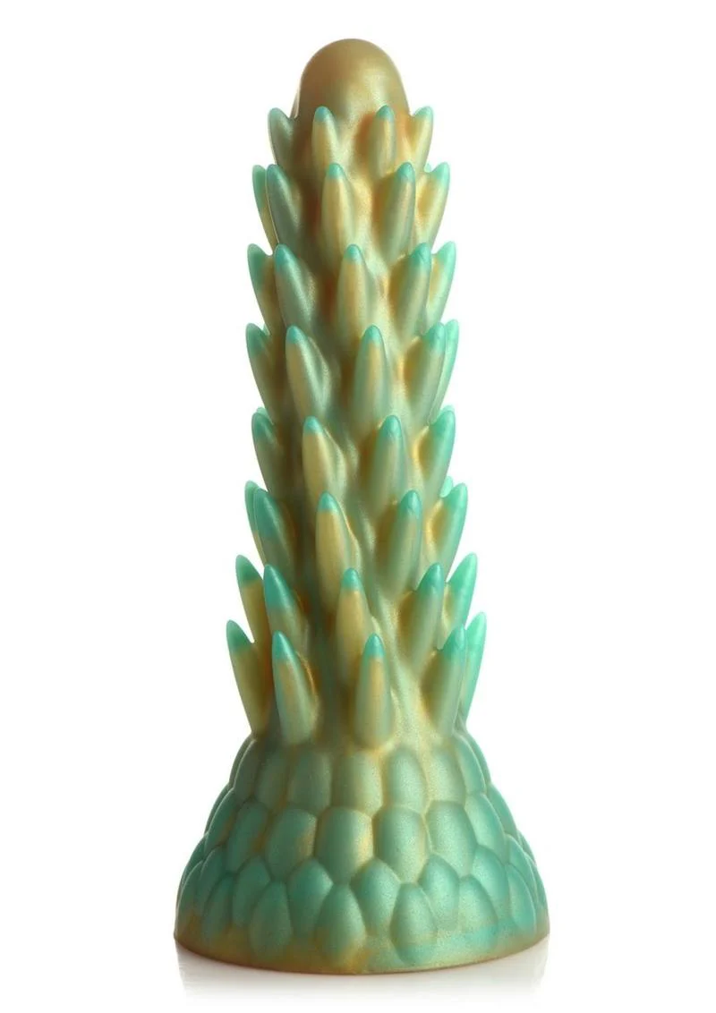 Creature Cocks Stegosaurus Spiky Reptile Silicone Dildo - Image 3