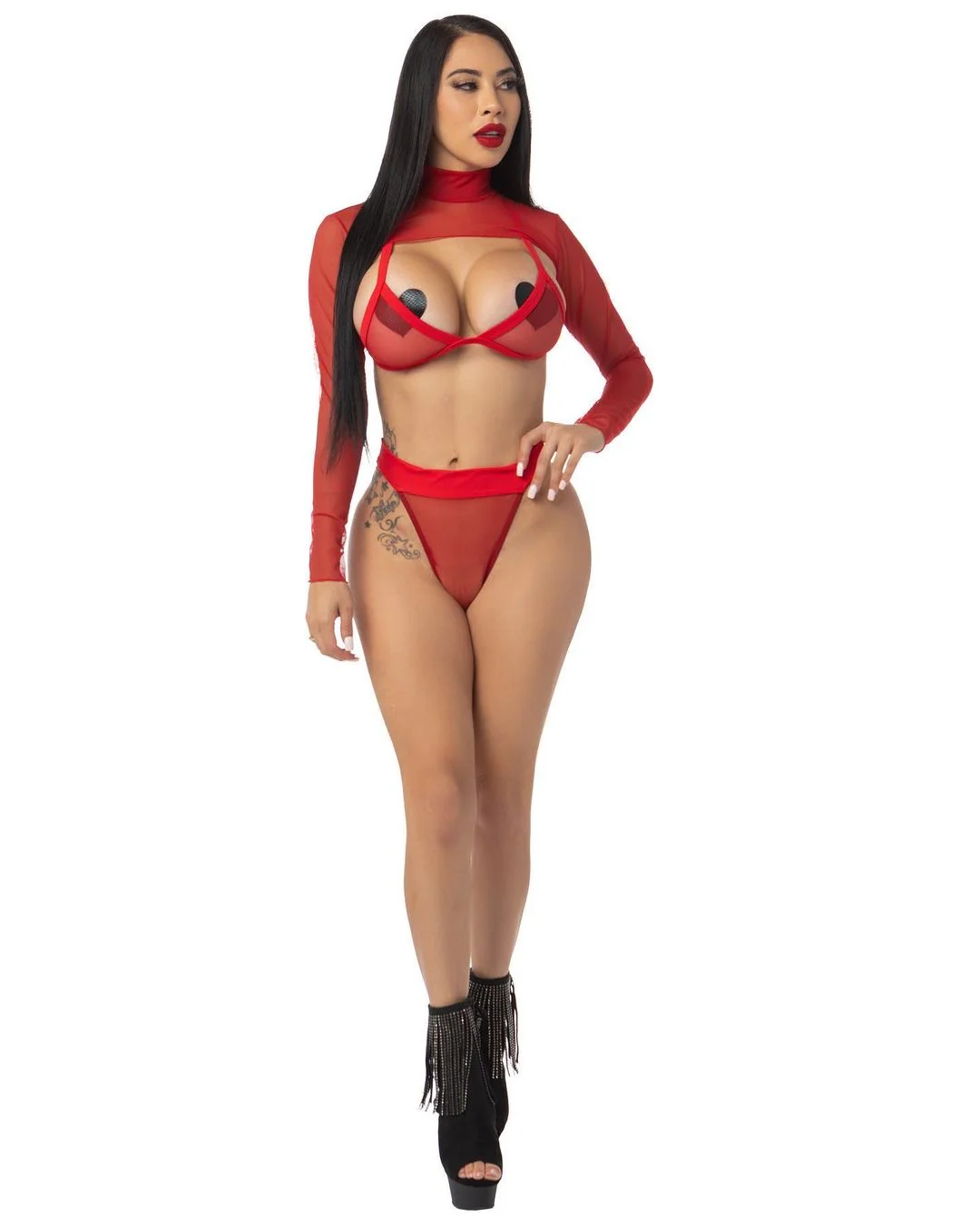 Crop Top Shrug Cover Up Playthings Brand - Image 24