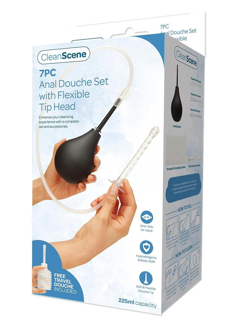 CS 225ml 4pc Anal Douche
