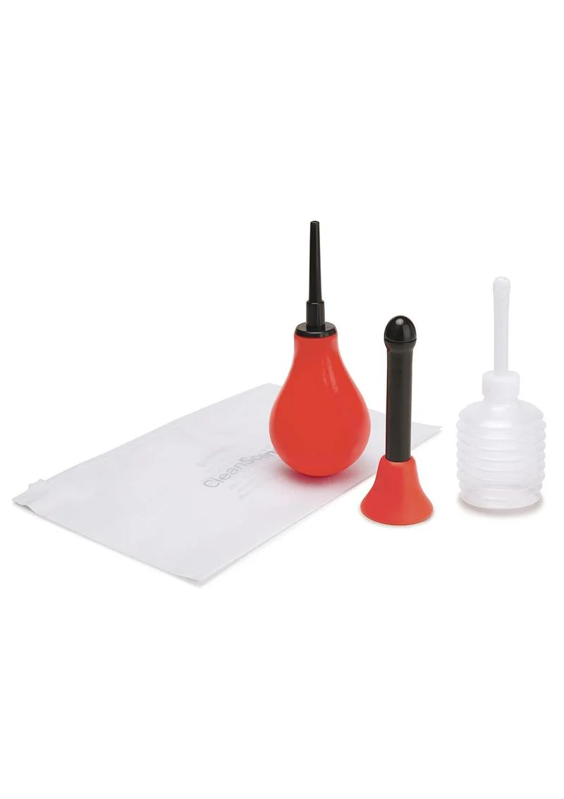 CS 3pc 200ml Douche Set Including Bulb - Image 2