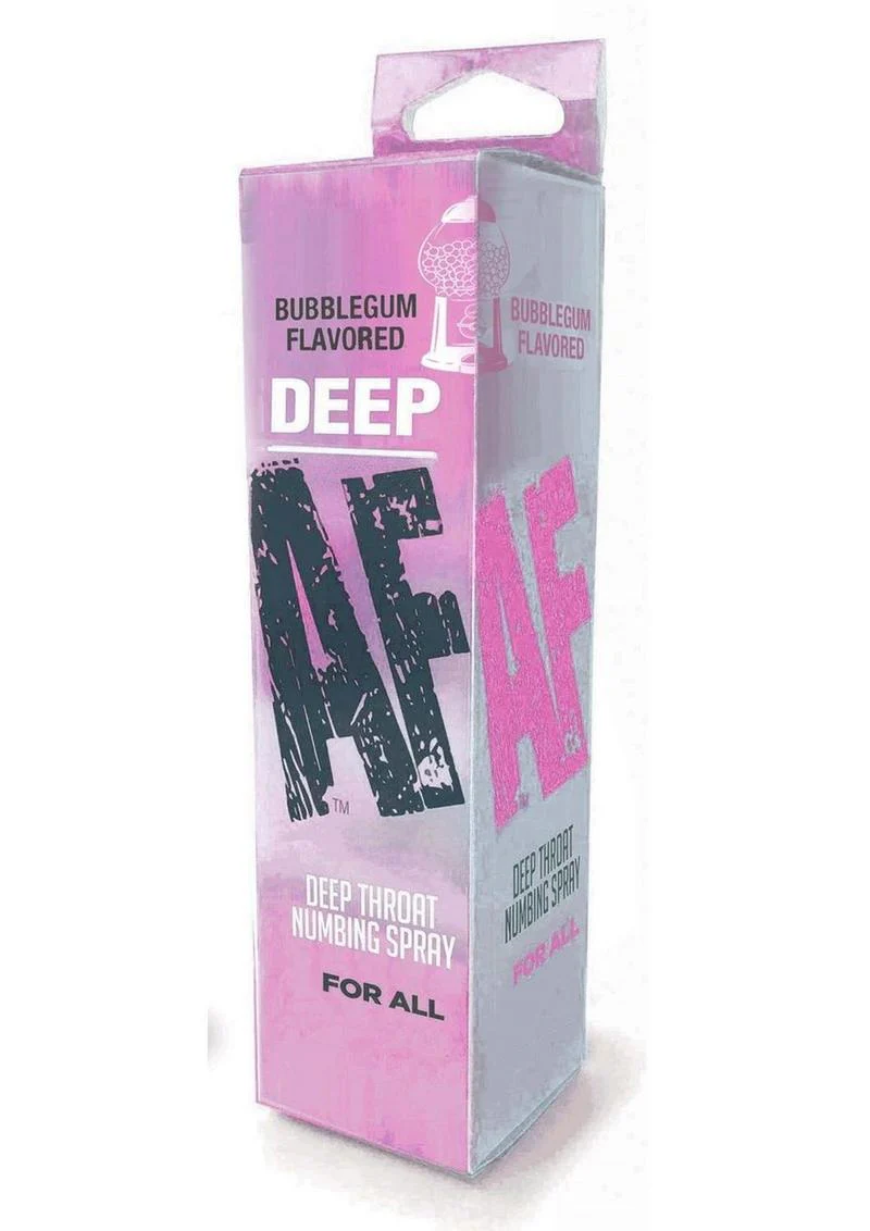 Deep AF Deep Throat Numbing Spray 1oz - Bubblegum - Image 2