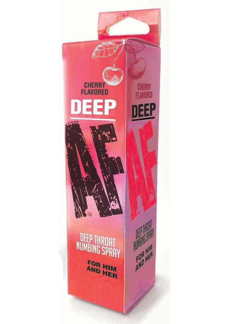 Deep AF Numbing Throat Spray - Cherry - Image 2