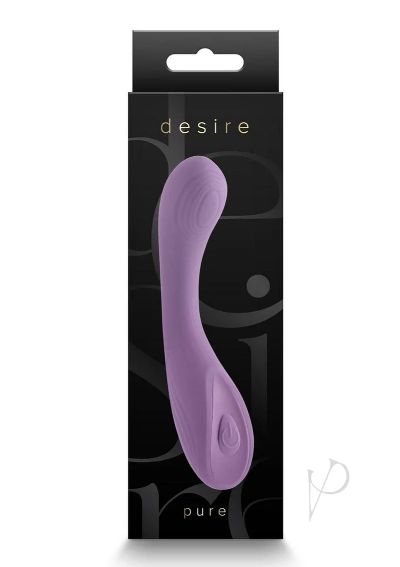Desire Collection Pure Rechargeable Silicone Vibrator - Image 2