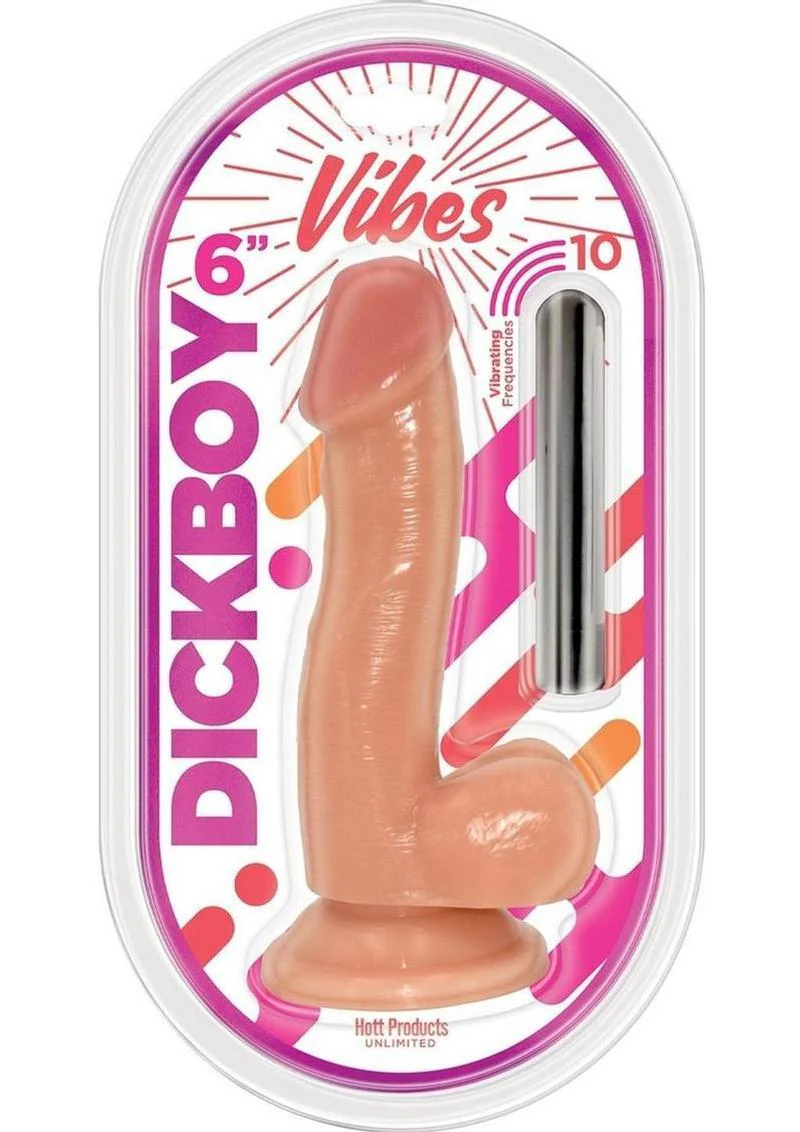 Dickboy Vibes Rechargeable Silicone Multi Speed Dildo - Image 2