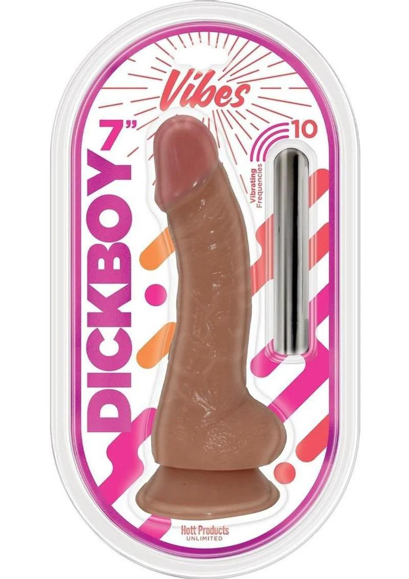 Dickboy Vibes Rechargeable Silicone Multi Speed Dildo - Image 2