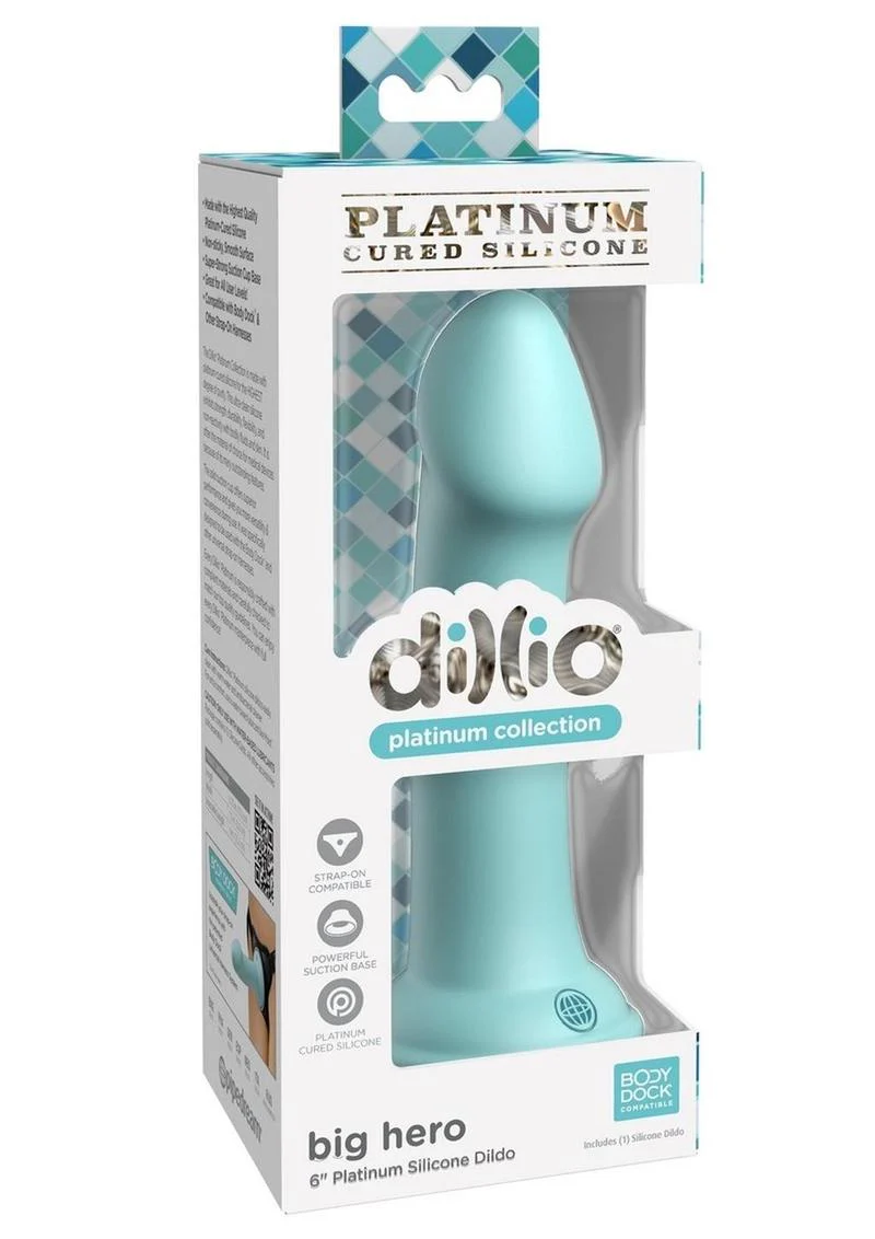 Dillio Platinum Big Hero Silicone Dildo - Image 6