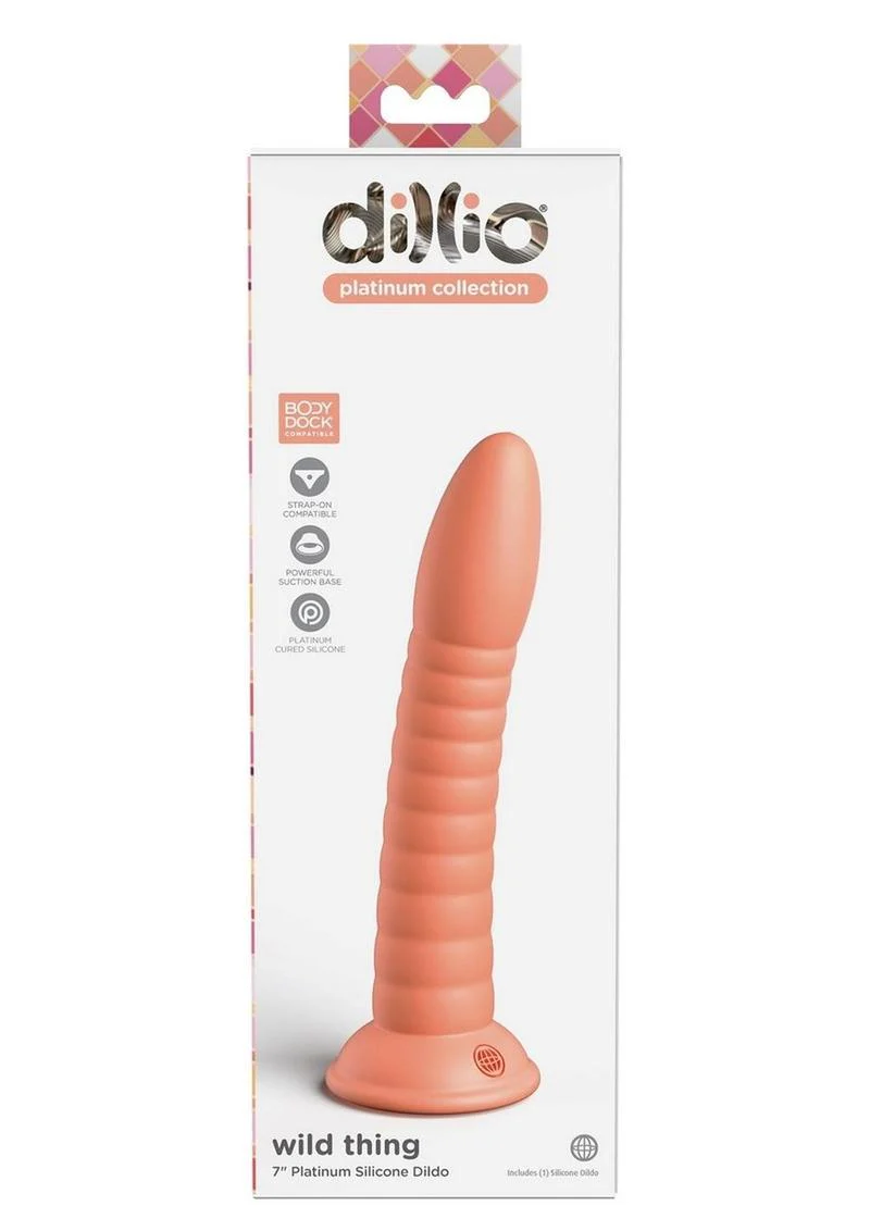Dillio Platinum Wild Thing Silicone Dildo - Image 4