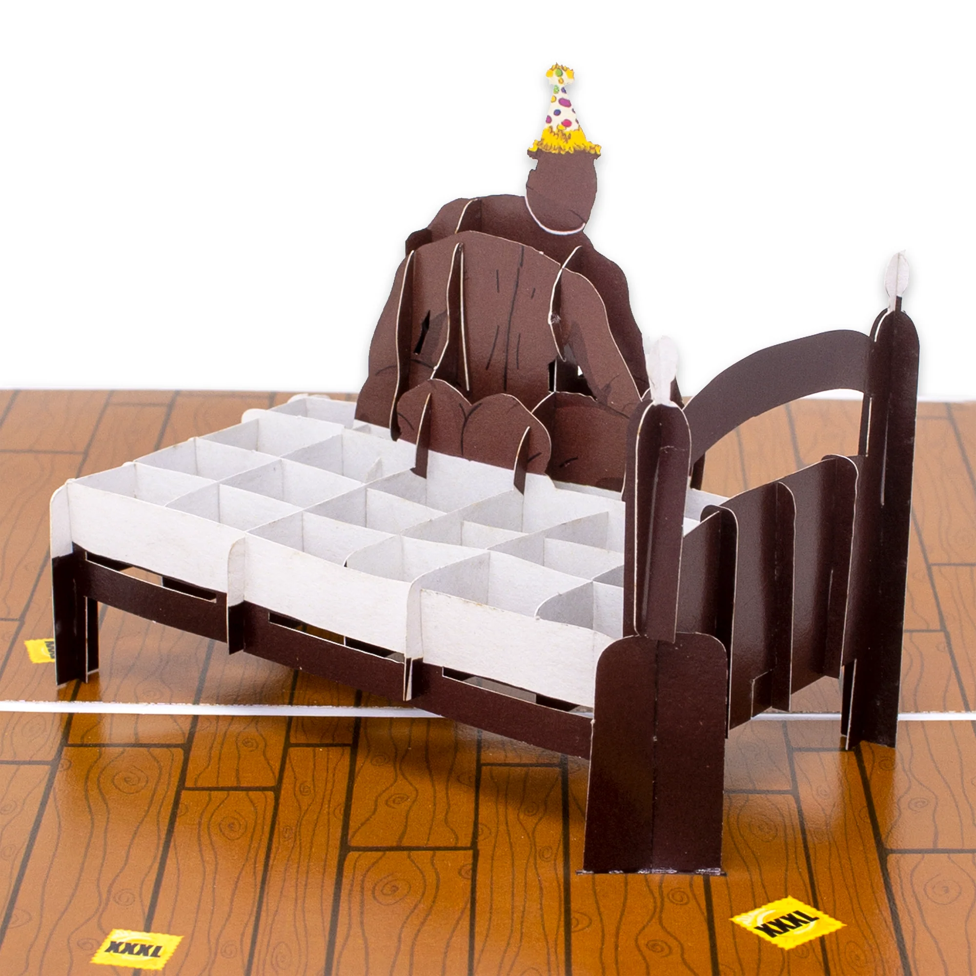 Dirty Pop Cards - Barry Happy Birthday Funny 3D Pop-Up Meme Greeting Card - Image 2