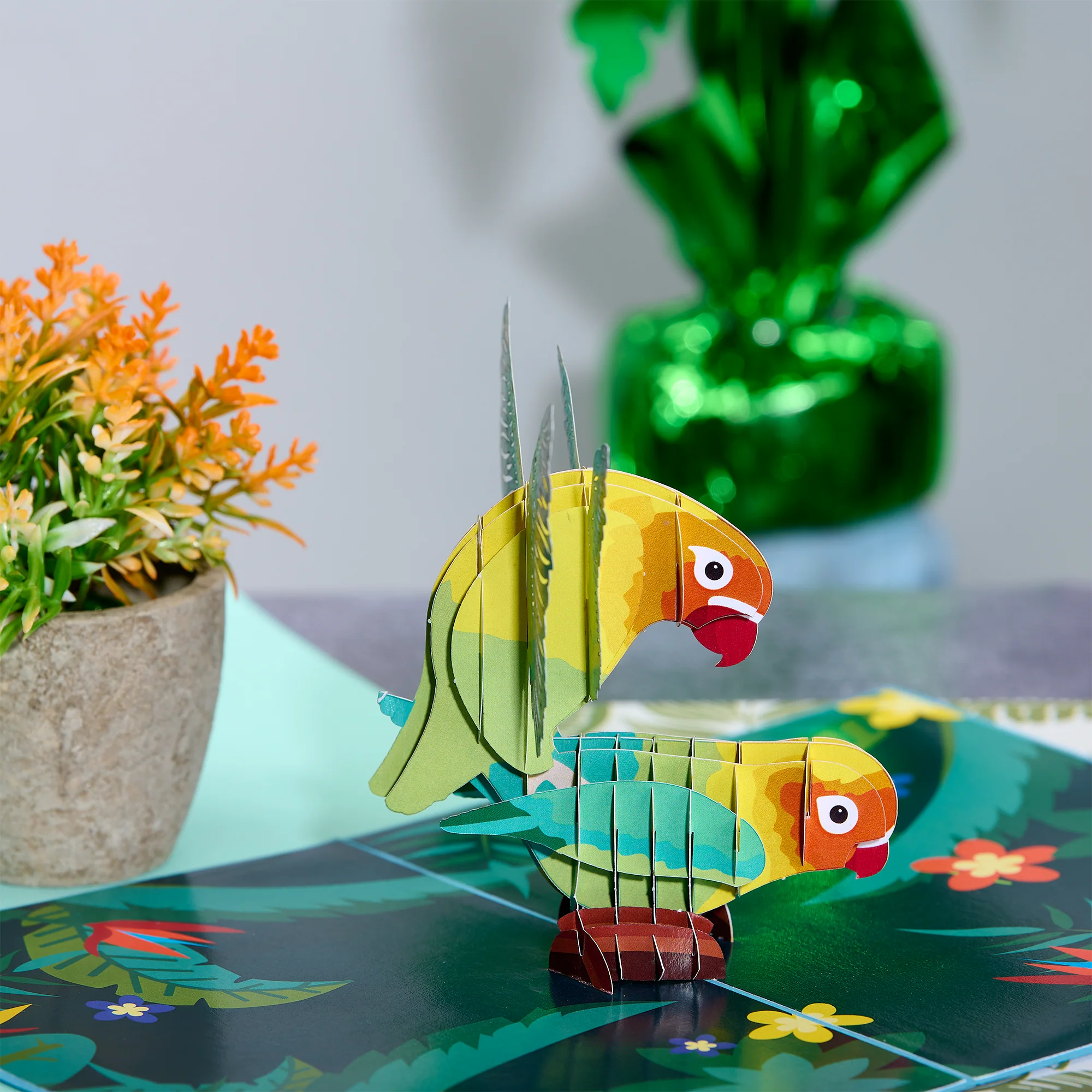 Dirty Pop Cards - Love Birds Funny 3D Pop-Up Naughty Anniversary Card - Image 2