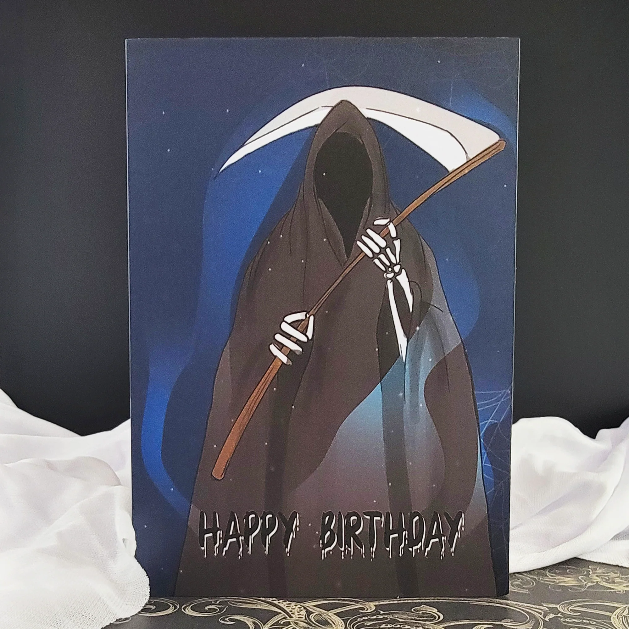 Dirty Pop Cards - One Day Closer 3D Pop-Up Dark Humor Birthday Card - Image 8