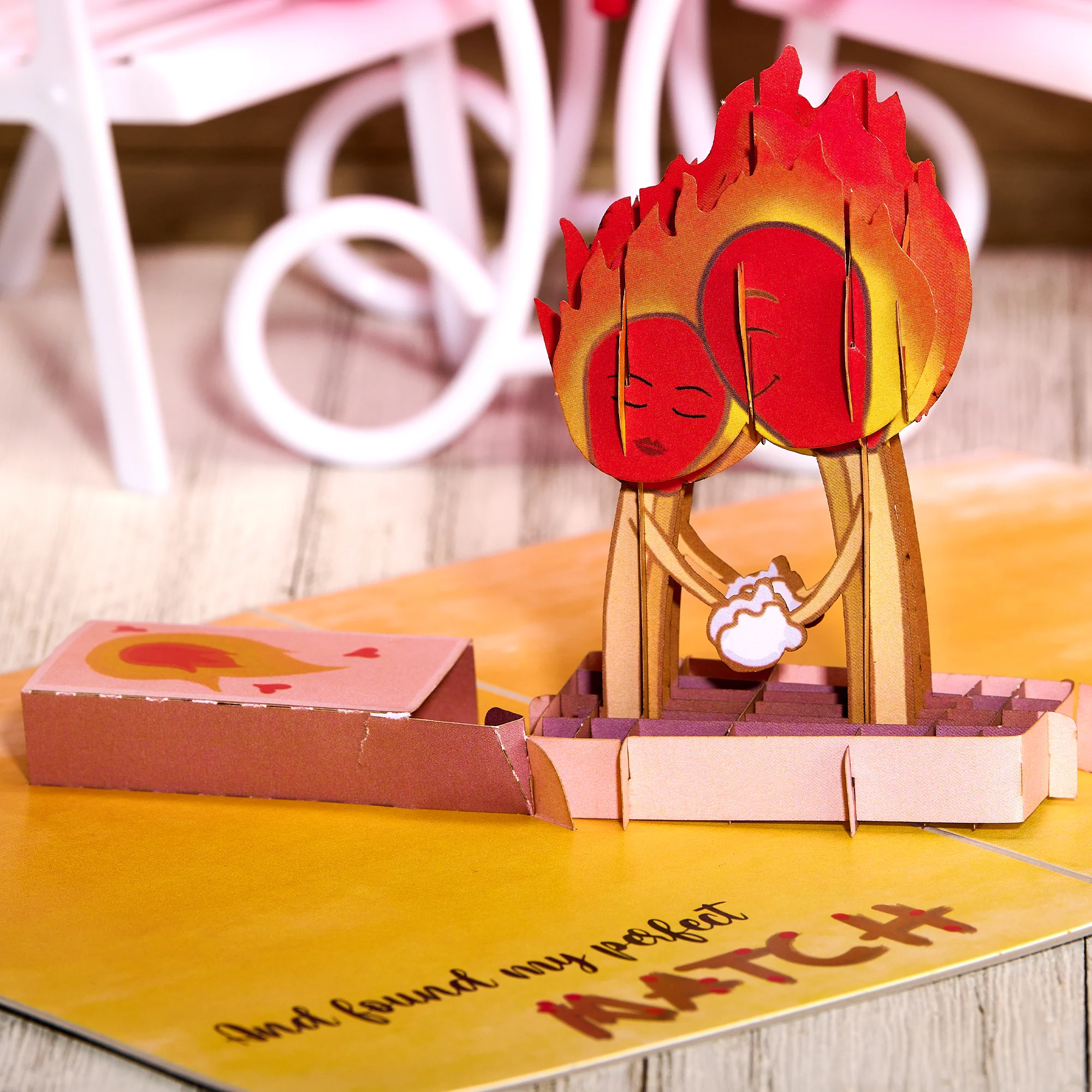 Dirty Pop Cards - Perfect Match Funny 3D Pop-Up Met Online Dating Card - Image 2