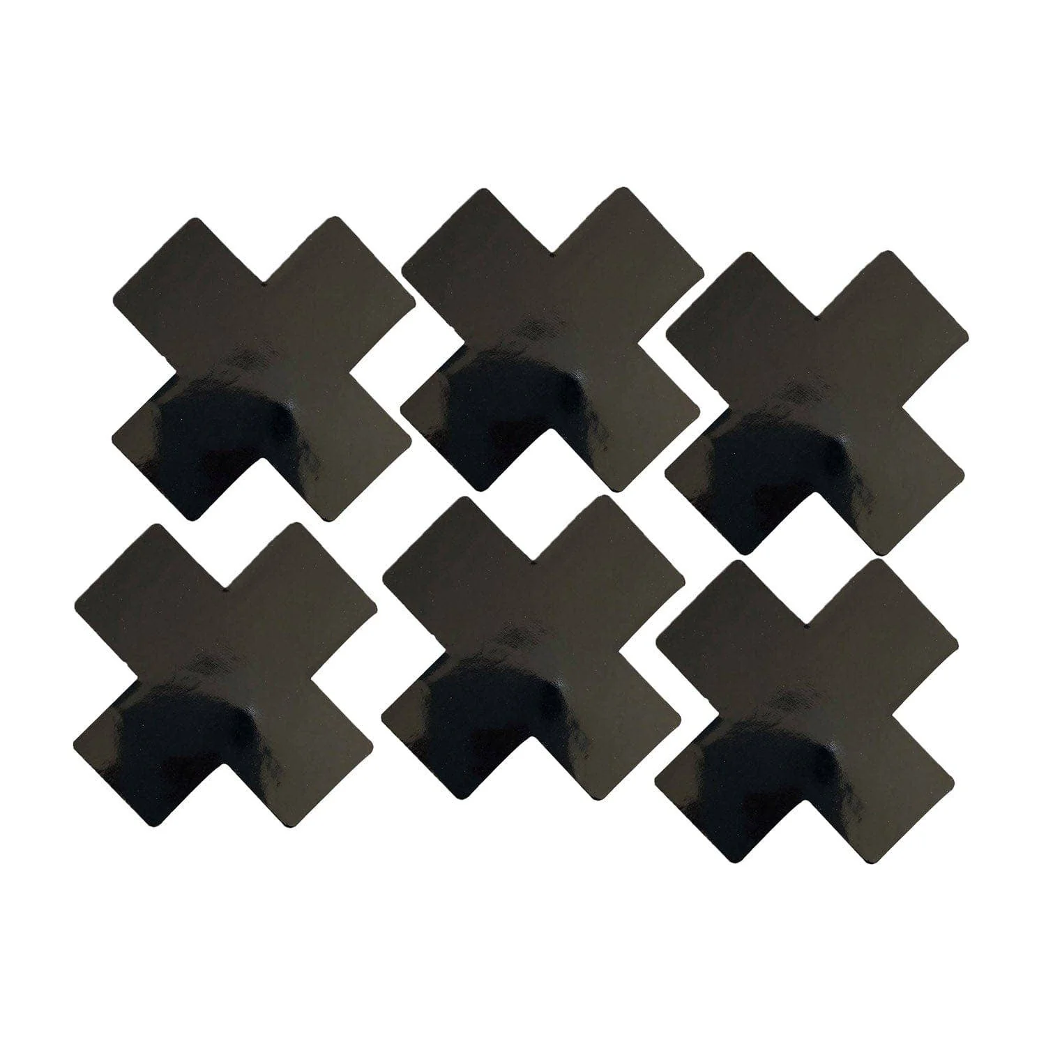 Dom Squad Black Wet Vinyl X Factor Body Stickers 6PK - Image 3