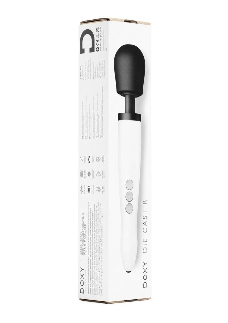 Doxy Die Cast R Wand Rechargeable Vibrating Body Massager - Stardust - Image 2