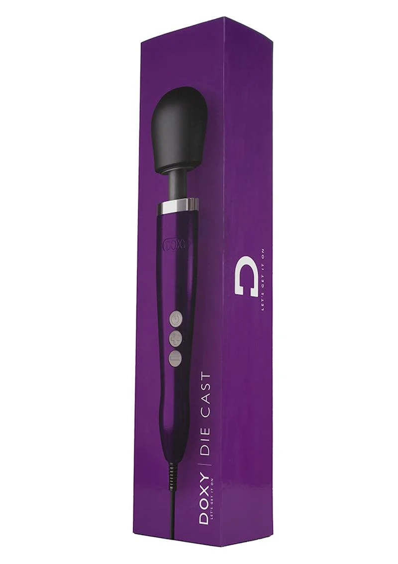Doxy Die Cast Wand Metal Plug-In Vibrating Body Massager - Image 10