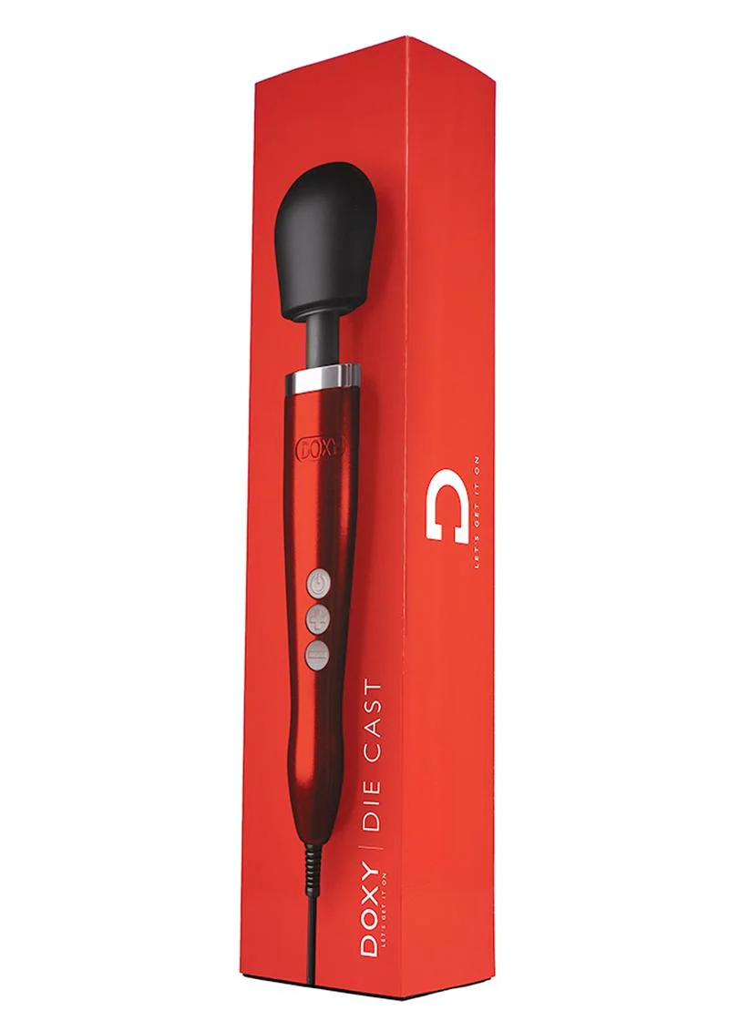 Doxy Die Cast Wand Metal Plug-In Vibrating Body Massager - Image 14