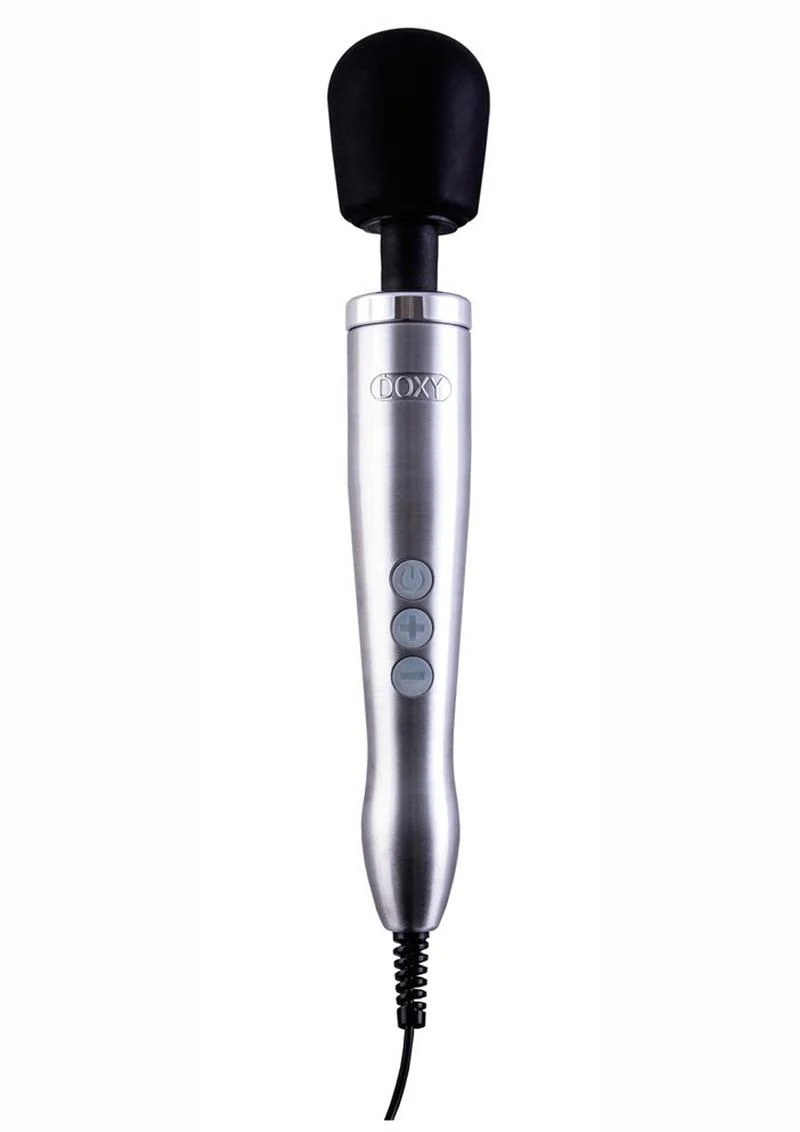 Doxy Die Cast Wand Metal Plug-In Vibrating Body Massager - Image 5