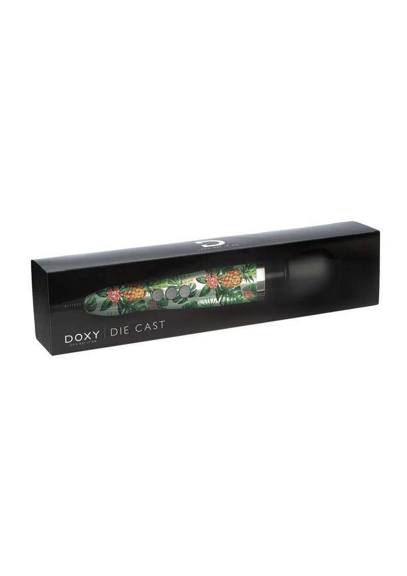 Doxy Die Cast Wand Plug-In Vibrating Body Massager - Image 2