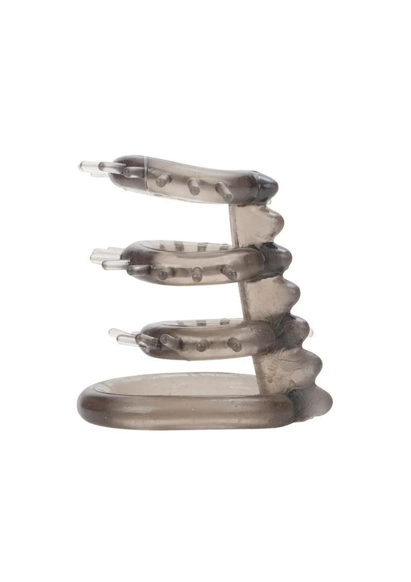 Dr. Joel Kaplan Support Master Triple Ticklers Cock Ring - Image 3