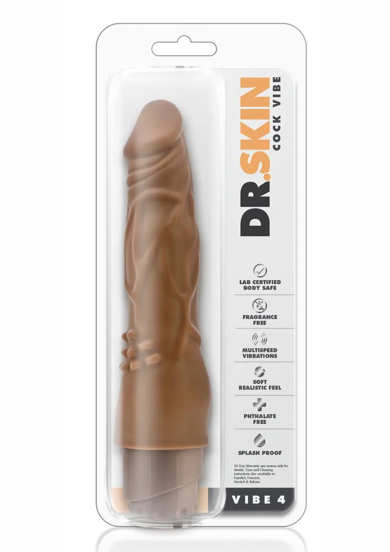 Dr. Skin Cock Vibe 4 Vibrating Dildo - Image 2