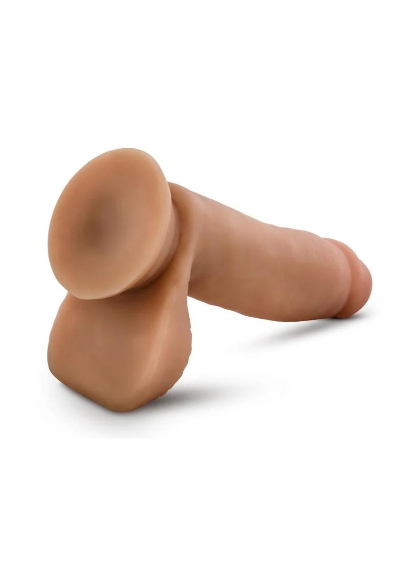 Dr. Skin Glide Self Lubricating Dildo with Balls - Image 4