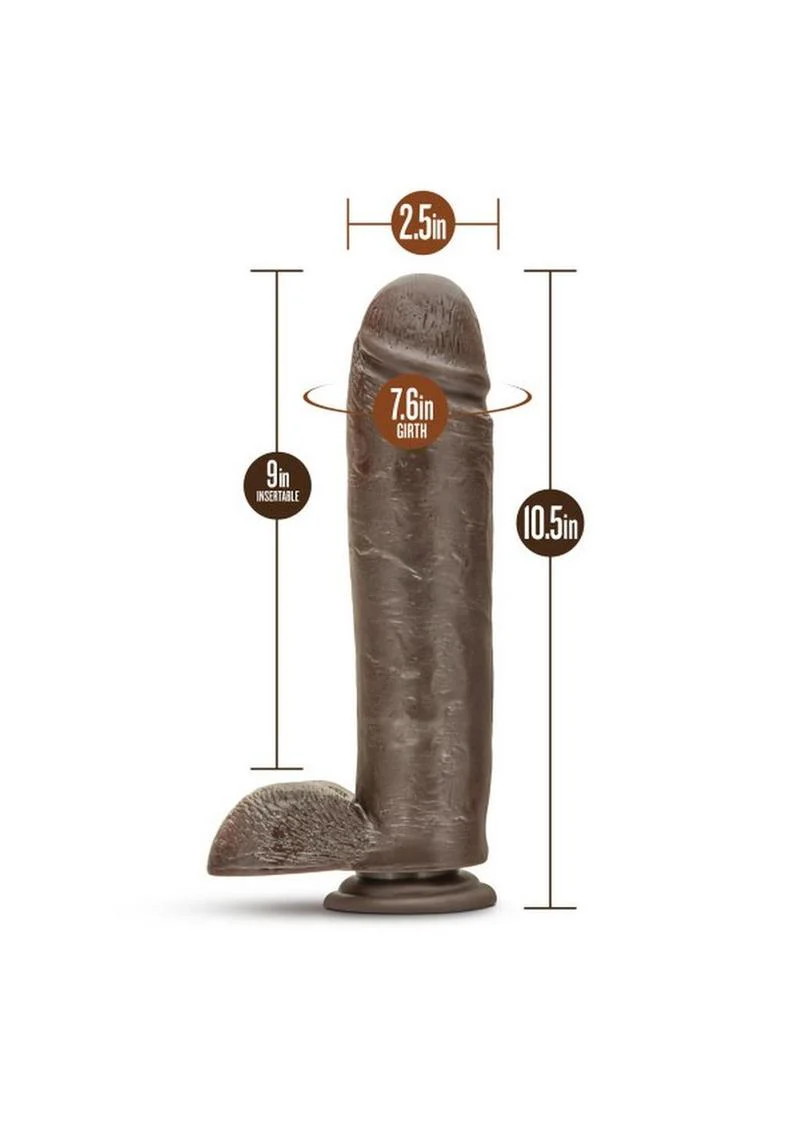 Dr. Skin Mr. Mister Dildo with Balls and Suction - Image 4