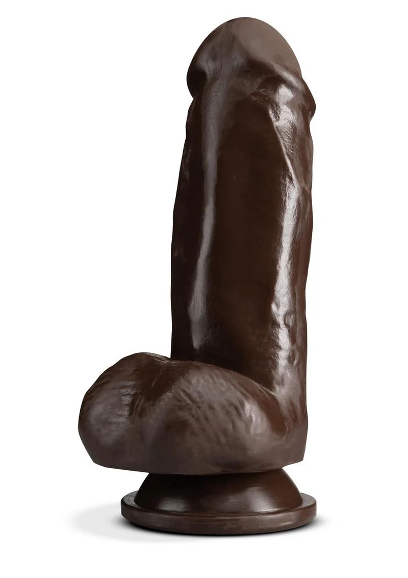 Dr. Skin Plus Girthy Posable Dildo with Balls and Suction Cup - Image 5