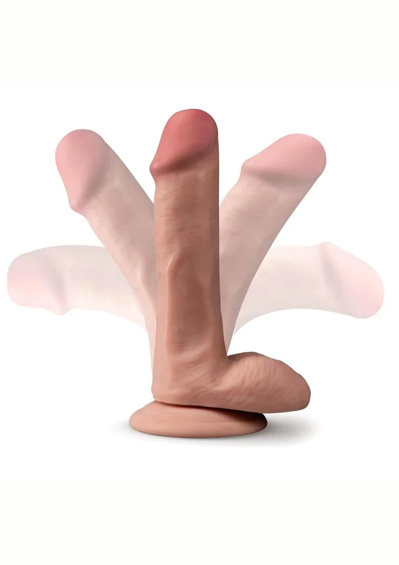 Dr. Skin Plus Posable Dildo with Balls and Suction Cup - Image 4