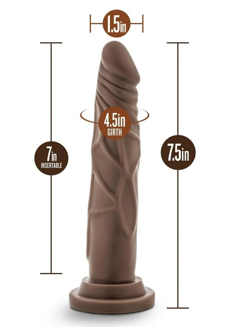 Dr. Skin Realistic Cock Basic 7.5 Dildo - Image 4