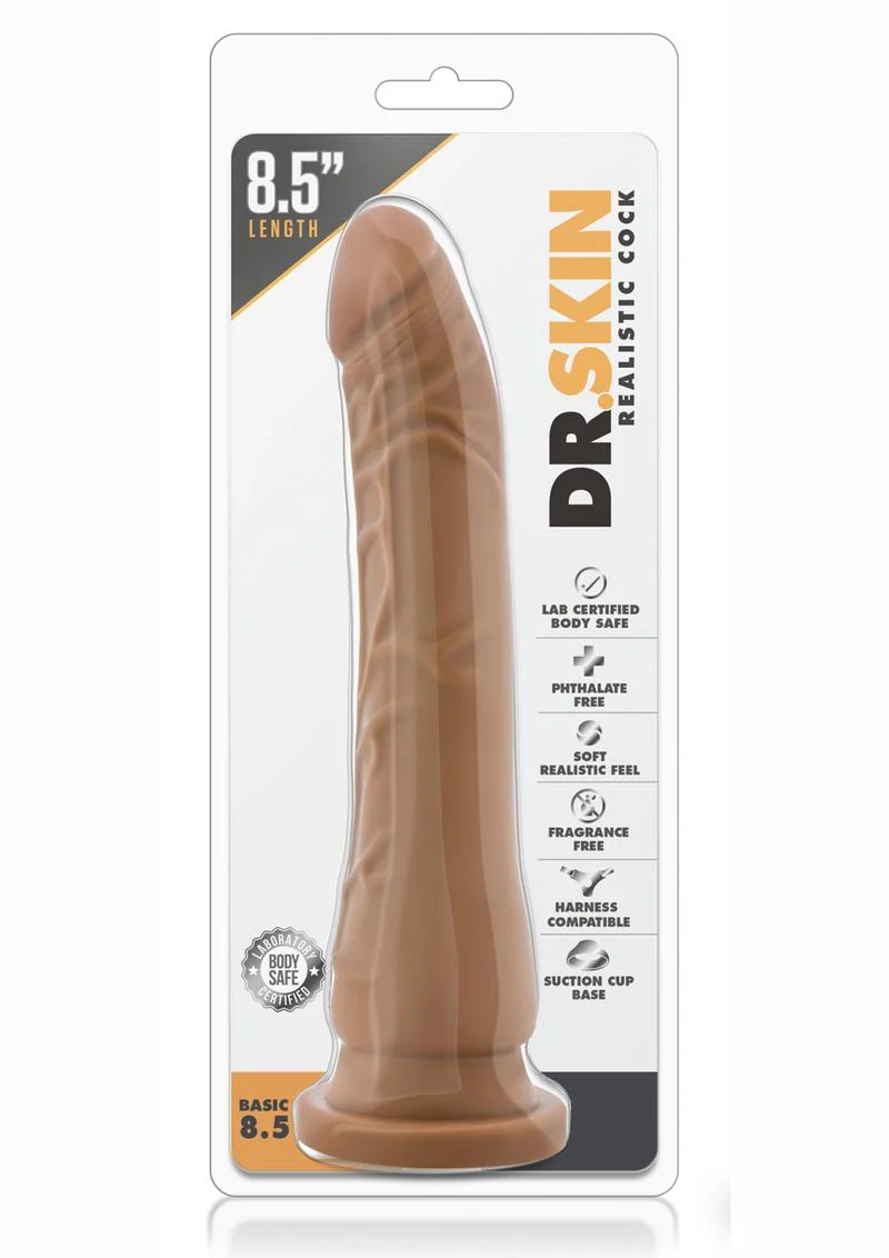 Dr. Skin Realistic Cock Basic 8.5 Dildo - Image 2