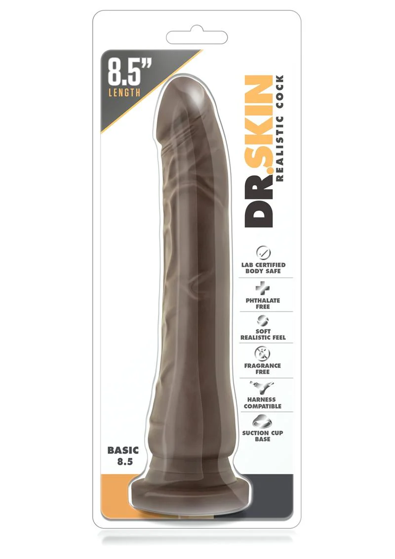 Dr. Skin Realistic Cock Basic 8.5 Dildo - Image 6