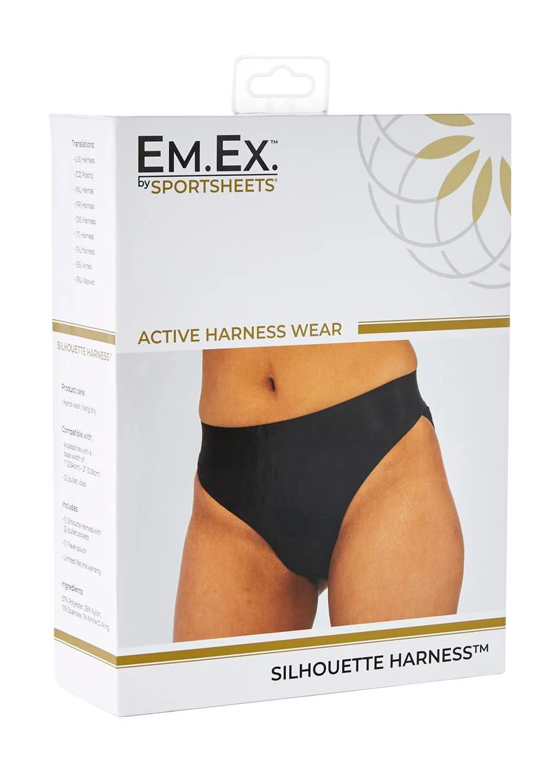 Em.Ex.. Active Harness Wear Silhouette Harness Bikini Cut - Image 2