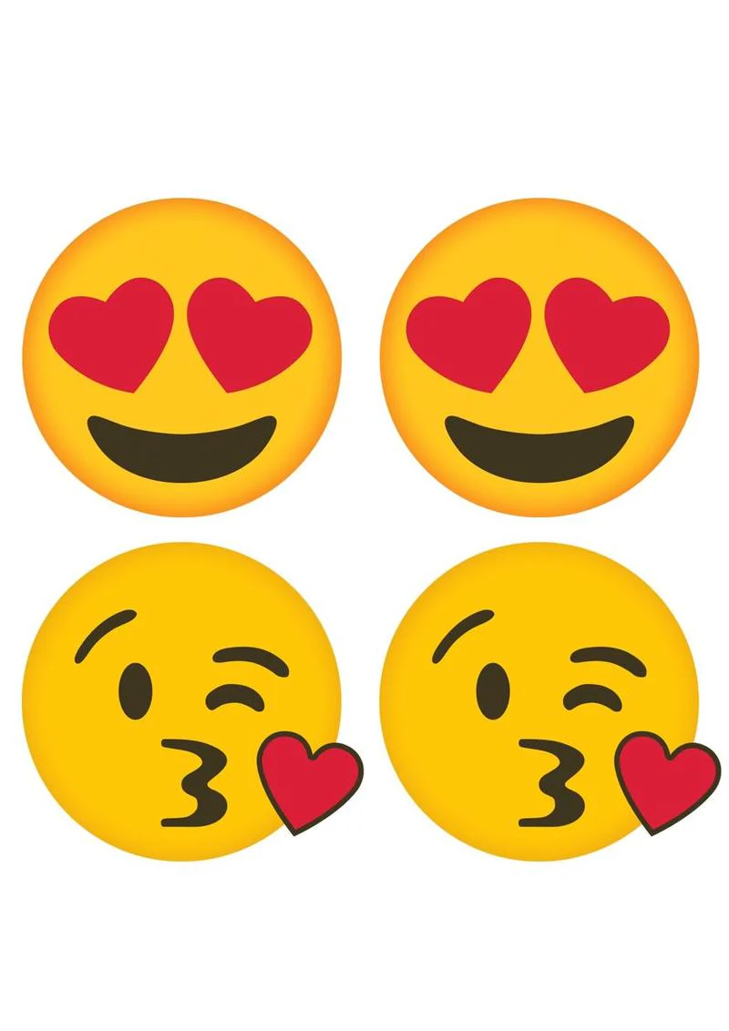 Emoji Hearts Pasties