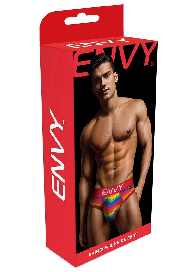 Envy Rainbow Pride Brief-Red-Lxl - Image 3