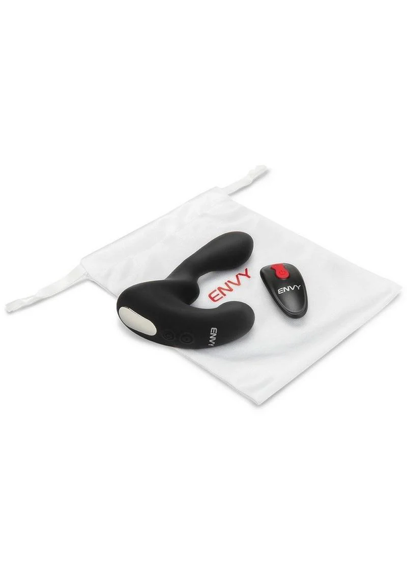 Envy Toys Veer Vibe Remote Controlled Rechargeable Silicone P-Spot Vibrator - Image 3