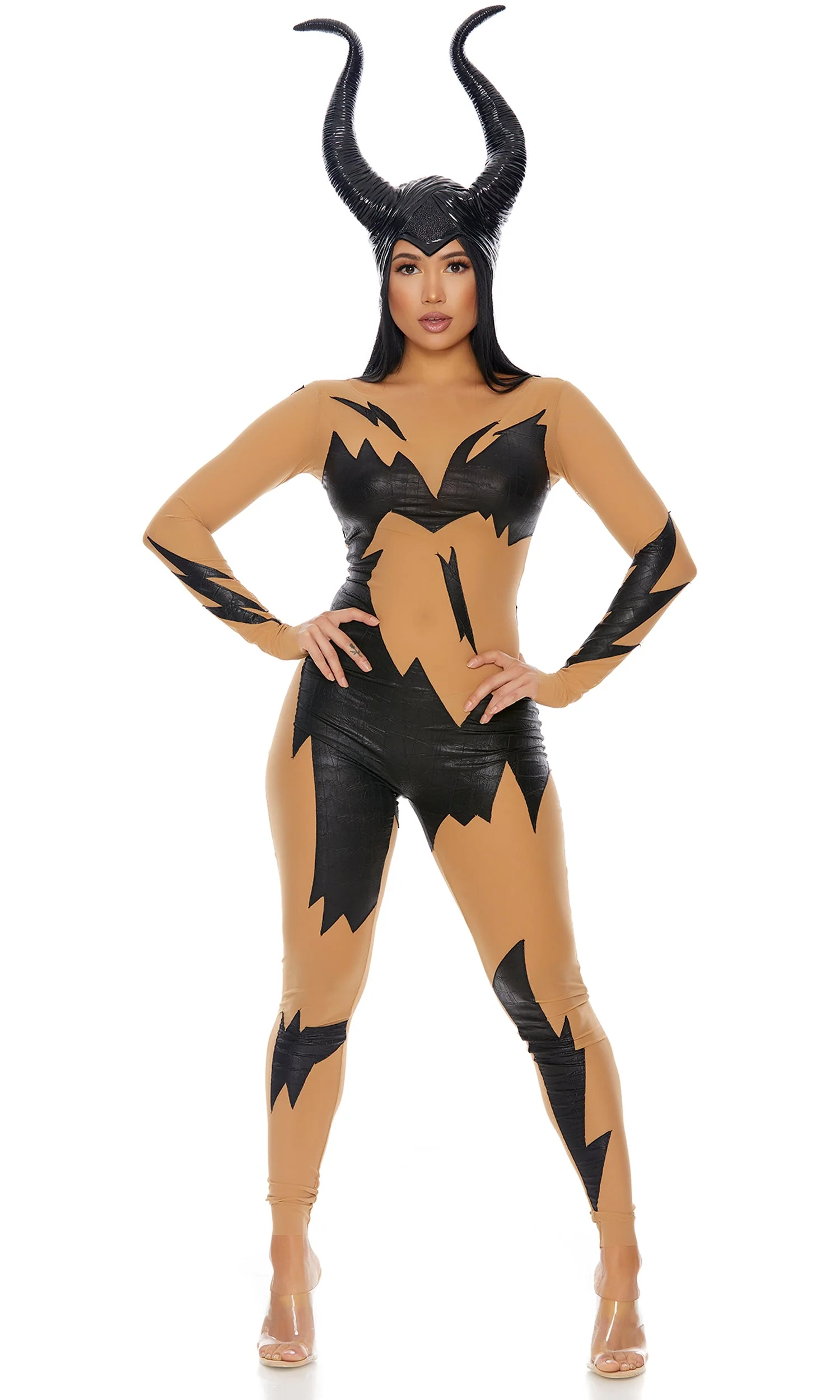 Evil Mistress Sexy Movie Villain Costume - Image 3