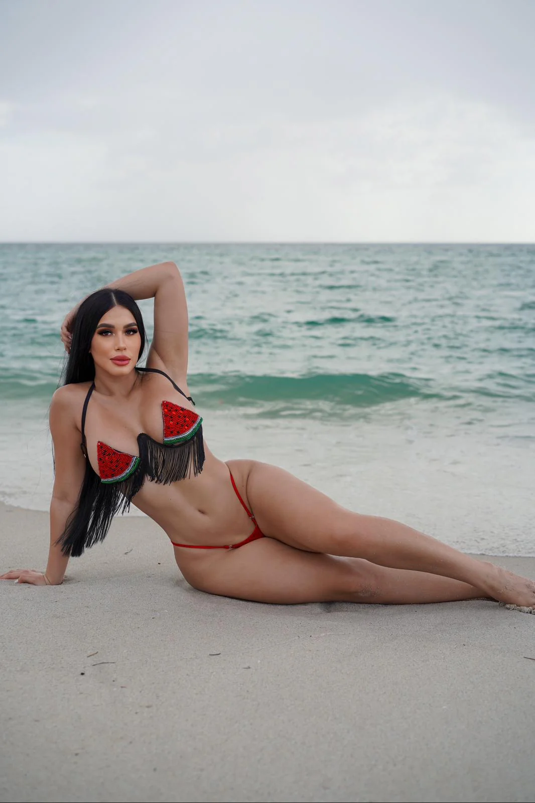 Excluisve Juicy Watermelon Bikini by Playthings Miami - Image 2