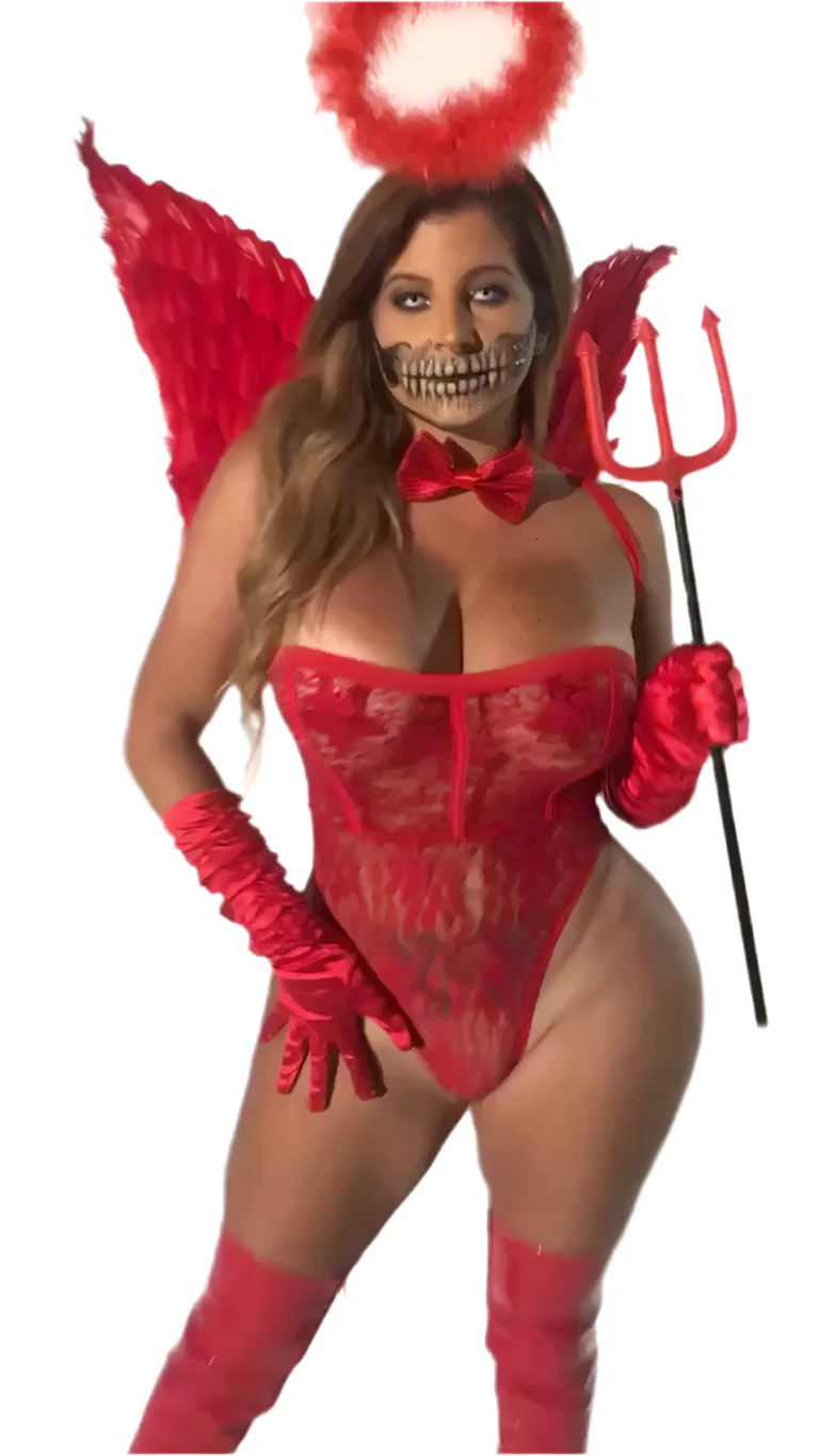 Exclusive Devilish Girl Costume By Playthings - Image 2