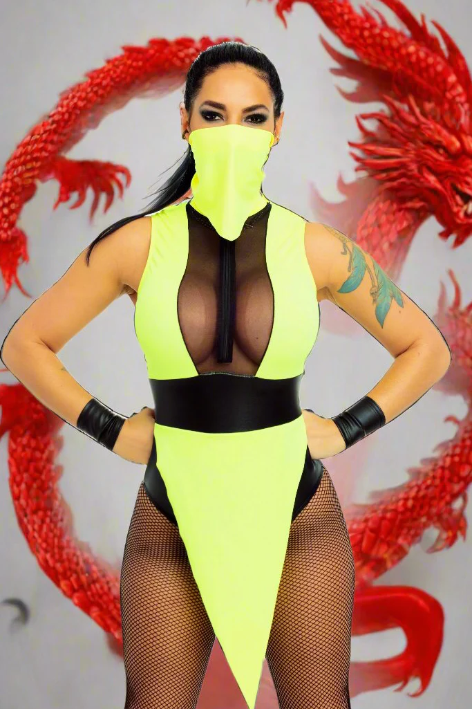 Exclusive Scorpion Ninja Fighter Romper