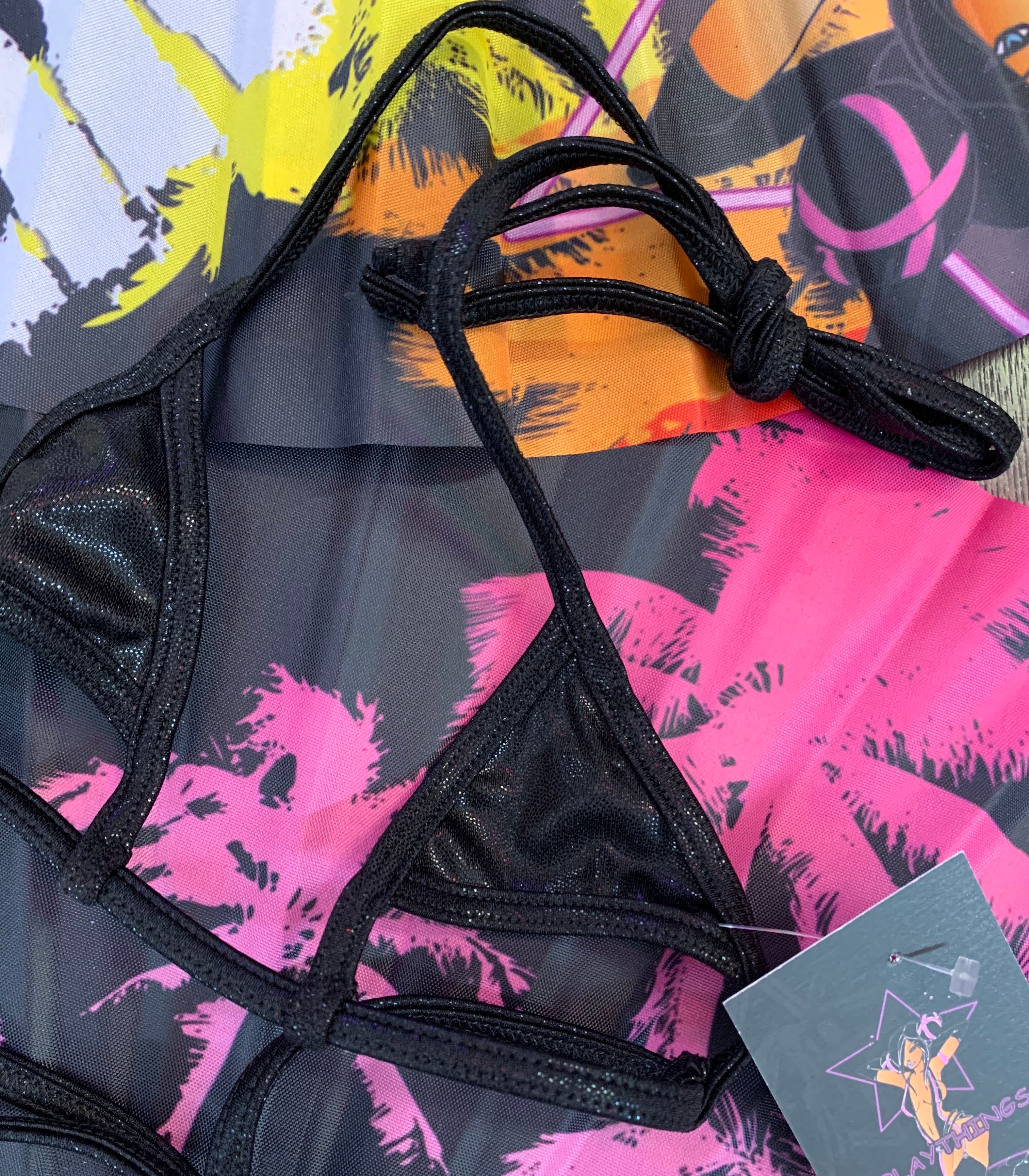 Exclusive Triangle Cut out Bikini Top ~assorted colors~ PT101 - Image 15