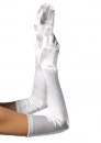 Extra Long Elbow Length Satin Gloves  Many colors - Image 4