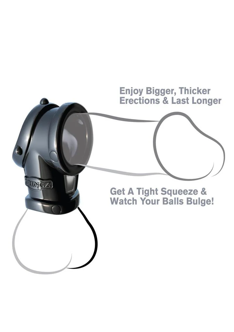 Fantasy C-Ringz Pipe Cock Ring with Ball-Stretcher