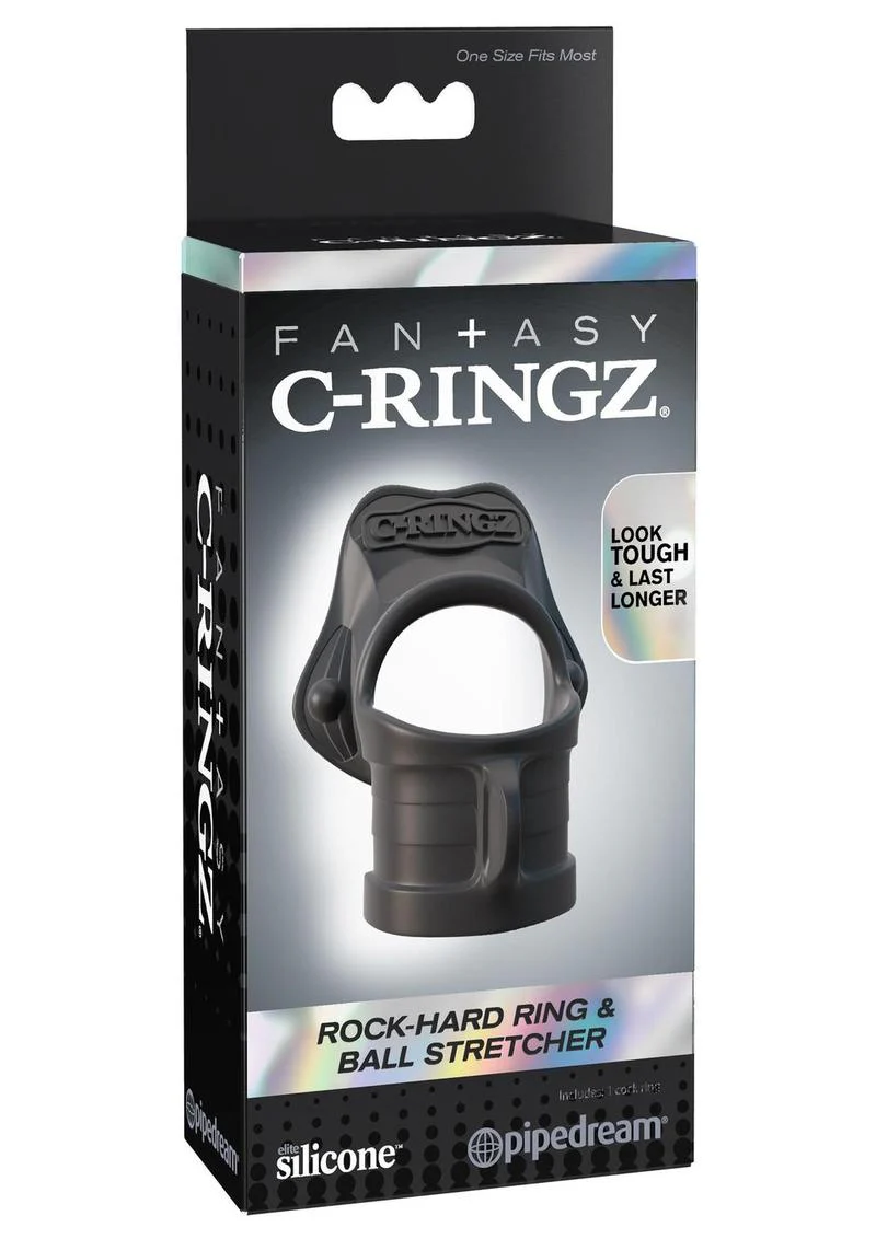 Fantasy C-Ringz Silicone Rock Hard Cock Ring and Ball-Stretcher - Image 2