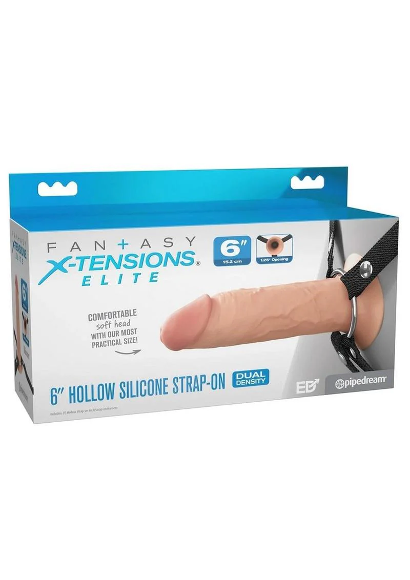 Fantasy X-Tensions Elite Silicone Dual Density Hollow Strap-On - Image 18