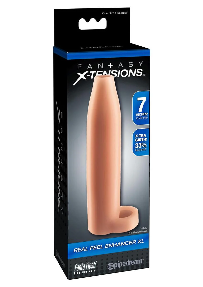 Fantasy X-Tensions Real Feel Enhancer XL Girth Enhancement Sleeve - Image 2