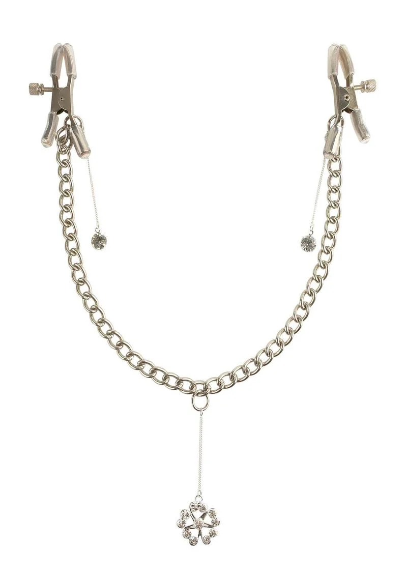 Fetish Fantasy Series Crystal Nipple Clamps - Image 3